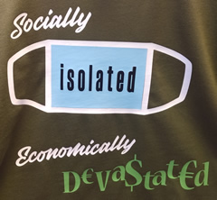 isolated devastated dark